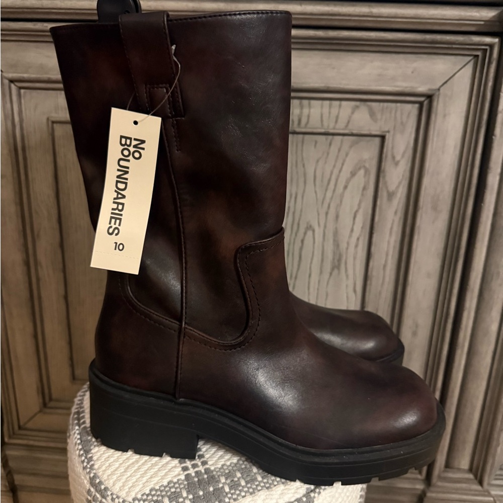 Brown Women's Boots Size 10! NWT! - Picture 5 of 10